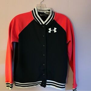 Under Armour Black and Hot Pink ColdGear Jacket
